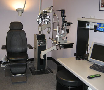 Picture of an exam room
